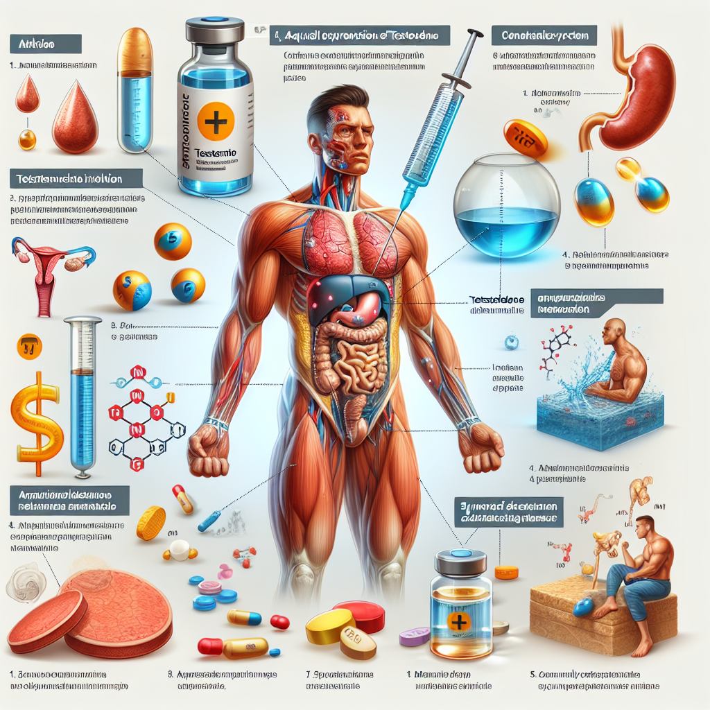 Aquous testosterone suspension: mechanism of action and risks for athletes