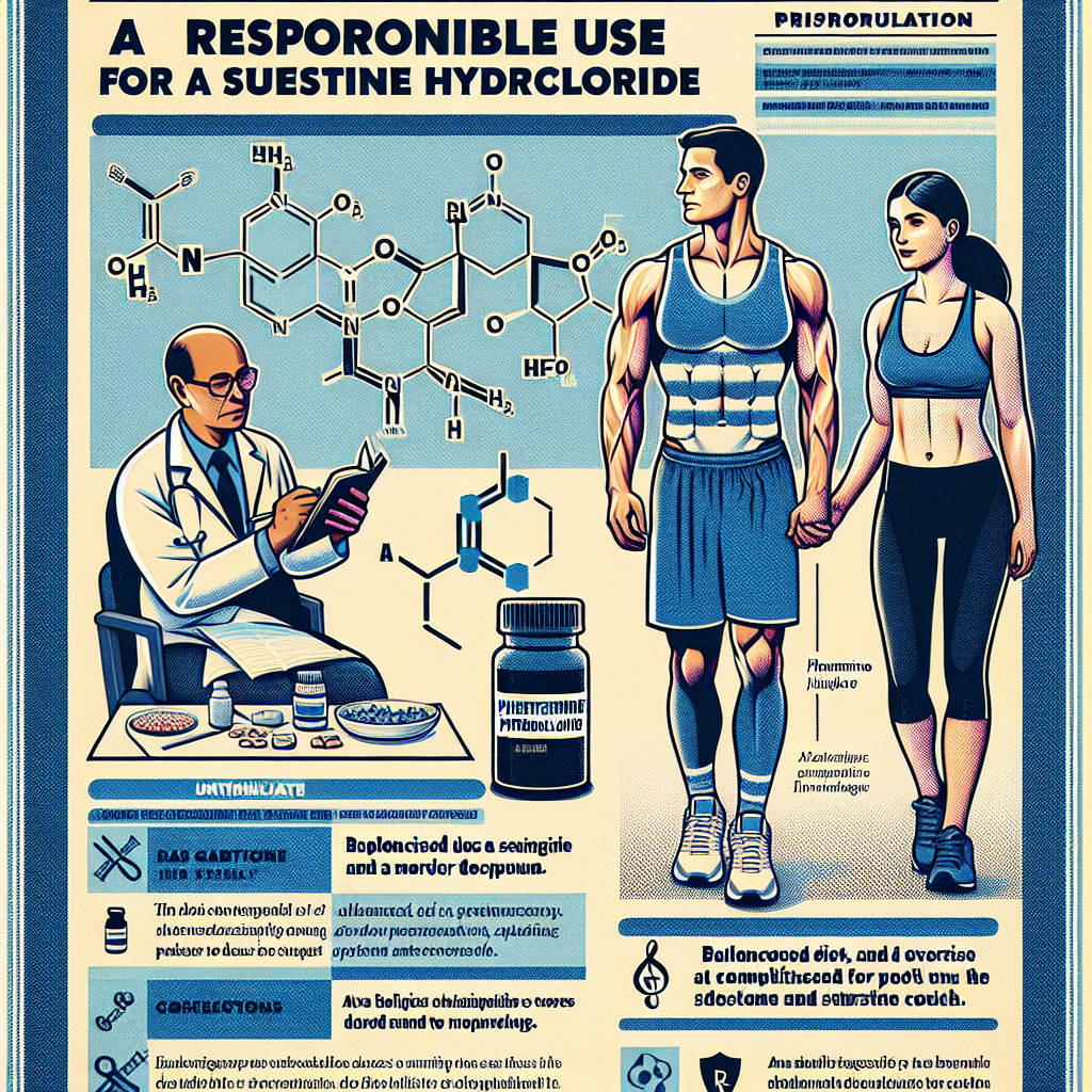 Responsible use of phentermine hydrochloride in sports pharmacology