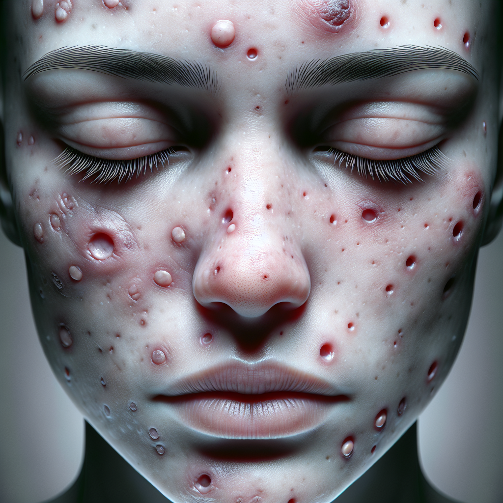 Acne and skin issues caused by methandienone compresse