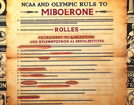 Ncaa and olympic rules on mibolerone