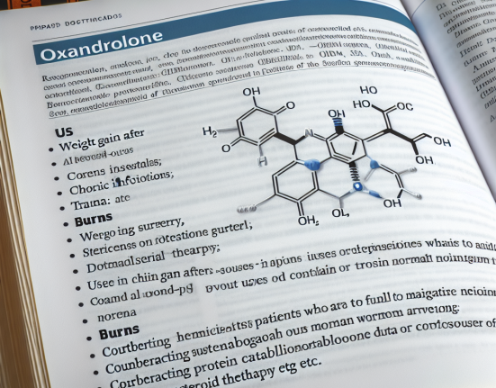 Fda-approved uses of oxandrolone