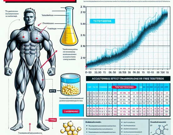 Free testosterone levels and oxandrolone