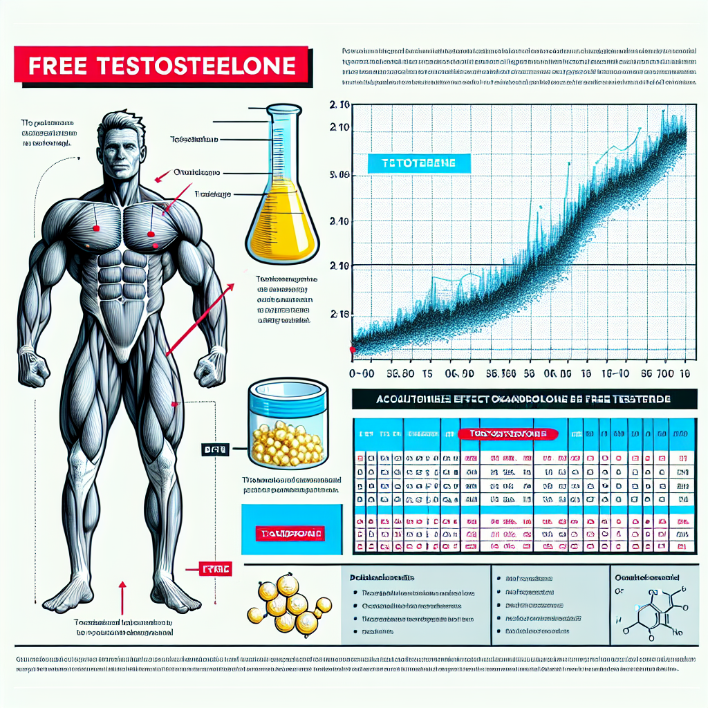 Free testosterone levels and oxandrolone