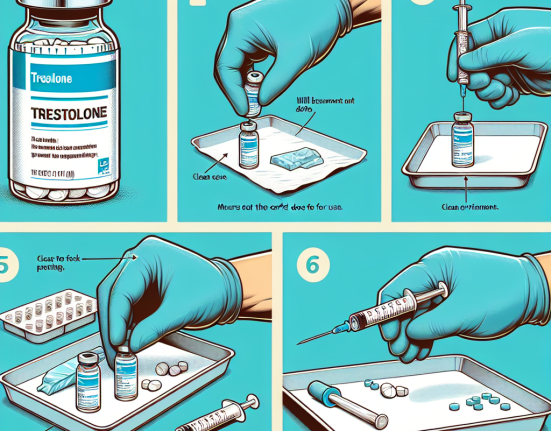 How to measure and prepare trestolone for use